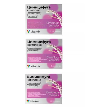 square-s Tsimicifuga complex 30 tab. 3 units