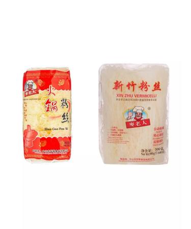 Lapsha starchy thin 300 g and glass noodles 500 g