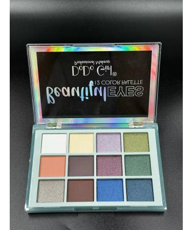 DO DO GIRL Palette of shadows for the eyelids Sabbi 12 shades - Buy Online on GoSupps.com