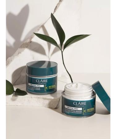 Claire Cosmetics Facial cream day and night with retinol Revital - Buy Online on GoSupps.com