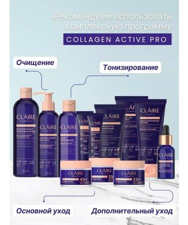 Claire Cosmetics Hand cream moisturizer with collagen Collagen Active 50 ml - Buy Online on GoSupps.com