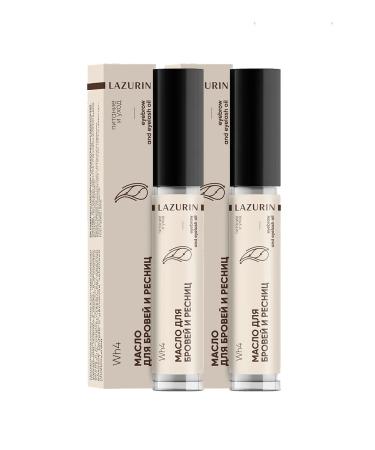 LAZURIN Eyebrow oils and eyelashes 2 pcs 10 ml