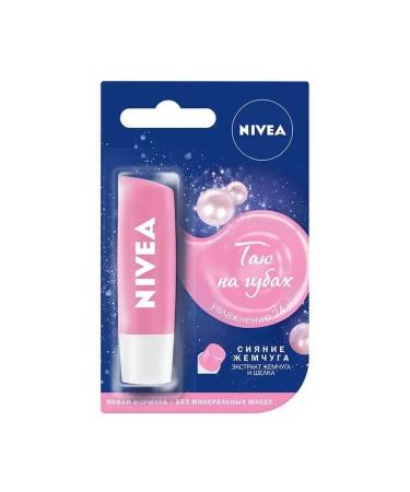 Beauty Nivea lip balm pearl shine 4.8 g