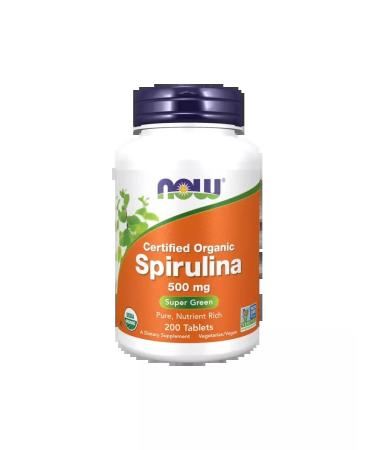 Beauty Now spirulina 500 mg 200 pcs. 500 mg tablets