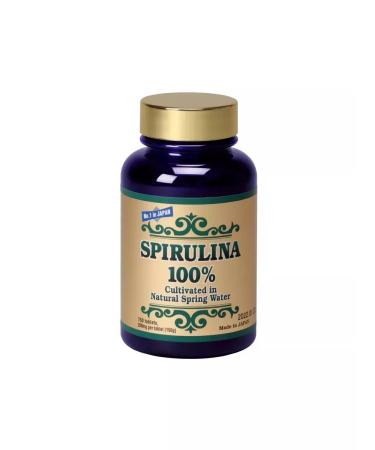Beauty ITOH spirulina 100% n750 table weighing 200 mg
