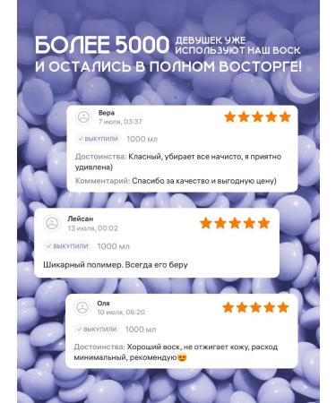 New happy Polymer wax for depilation gel granules 1000 g - Buy Online on GoSupps.com