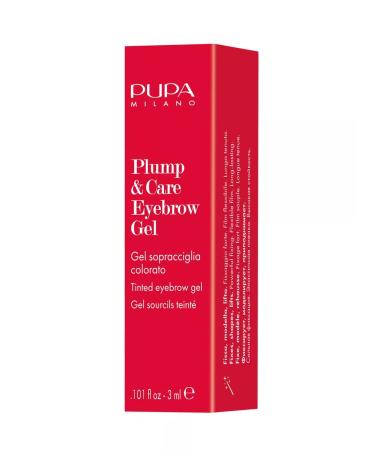 PUPA Eyebrow gel fixing tinting Plump & Care No. 001 - Buy Online on GoSupps.com