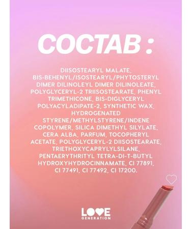 Love Generation Wet Dream lipstick tone 09 chocolate 1.4 g - Buy Online on GoSupps.com