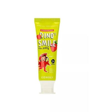 CONSLY Paste tooth gel nursery with strawberries taste 60 g