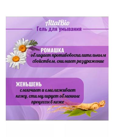 AltaiBio Washing gel sage and aloe 75 ml 3 pieces - Buy Online on GoSupps.com