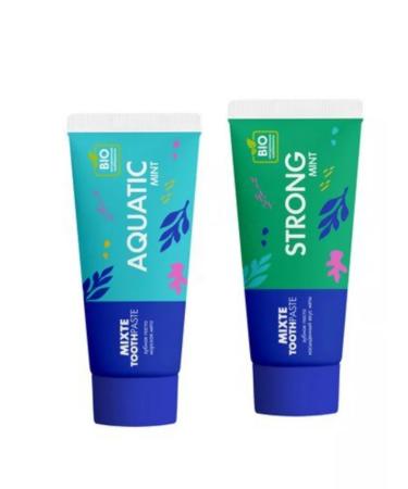 Mixed 2v1 paste tooth saturated taste+sea freshness