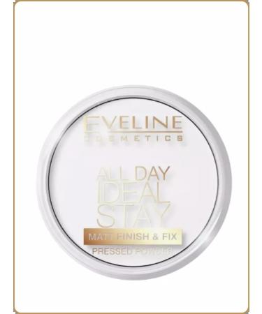 EVELINE Facial powder matting transparent All Day Ideal Stay - Buy Online on GoSupps.com