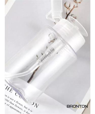 Bronton Board with pomp dispenser cosmetic 200 ml - Buy Online on GoSupps.com