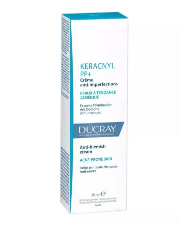 DUCRAY Keracnyl PP+ cream against inflammatory acne 30 ml - Buy Online on GoSupps.com