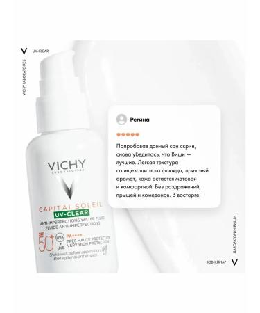 Vichy Capital soleil Face Fluid SPF50 - Buy Online on GoSupps.com