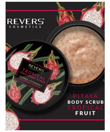 REVERS COSMETICS Body scrub from tropical fruits of Petia+Vitamin E