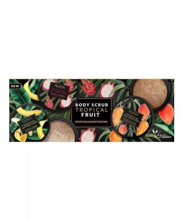 REVERS COSMETICS Body scrub from tropical fruits of Petia+Vitamin E - Buy Online on GoSupps.com