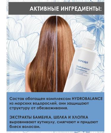 concept Moisturizing hair air conditioner 300 ml - Buy Online on GoSupps.com