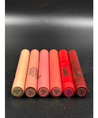 lipsticks Set of lipstick Sabbi Cosmetics 6 pieces - Buy Online on GoSupps.com