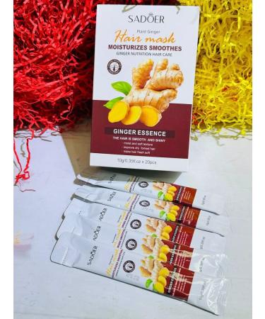 Original Korea Strengthening hair mask GINGER HAIR MASK 20 pcs