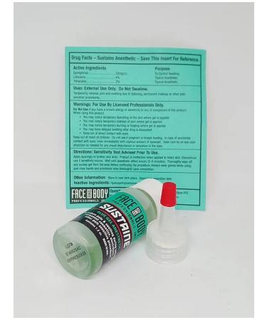 Face and Body Eyebrow gel Sustaine Sustaine Blue Gel 1pc - Buy Online on GoSupps.com