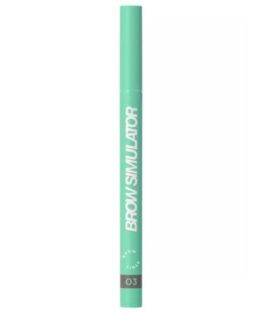 Love Generation Brow Simulator eyebrow marker tone 03 cold brown - Buy Online on GoSupps.com