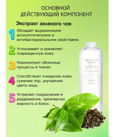 THE SAEM Cleaning water moisturizing with green tea extract - Buy Online on GoSupps.com