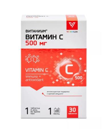 WTF Vitamin C 500 vitanium 30 pcs 3UP