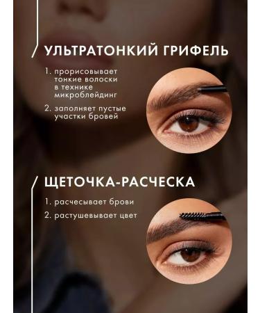 LUXVISAGE Eyebrow pencil tone 314 Deep Brown Browissimo - Buy Online on GoSupps.com