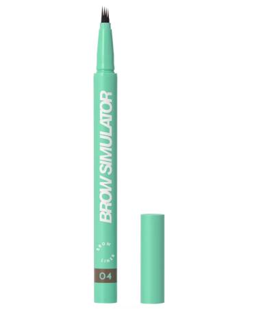 Love Generation Brow Simulator eyebrow marker tone 04 dark brown - Buy Online on GoSupps.com