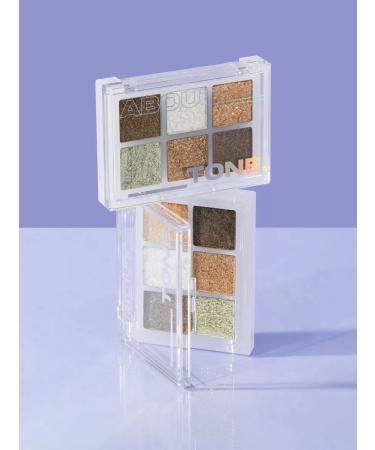ABOUT TONE Eye shadows with sparkles and glitter palette - Buy Online on GoSupps.com