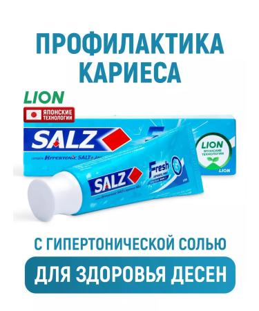LION Salz Fresh toothpaste for integrated protection 80 g