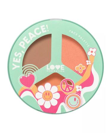Love Generation Palette for facial contouring (blush+sculptor) tone 01 - Buy Online on GoSupps.com