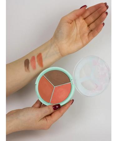 Love Generation Palette for facial contouring (blush+sculptor) tone 01 - Buy Online on GoSupps.com