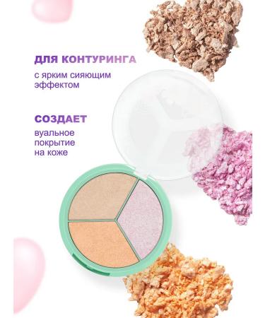 Love Generation Highlighter for the face dry 04 golden peach - Buy Online on GoSupps.com