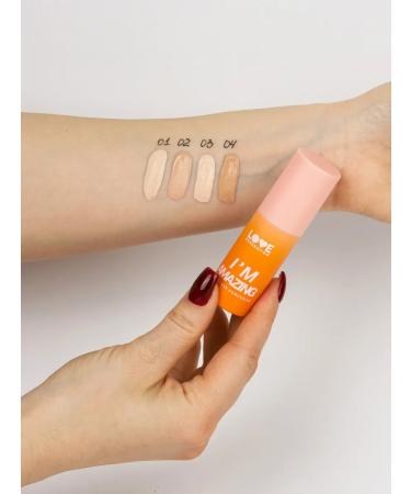 Love Generation Facial concealer is dense matte tone 02 cold beige - Buy Online on GoSupps.com