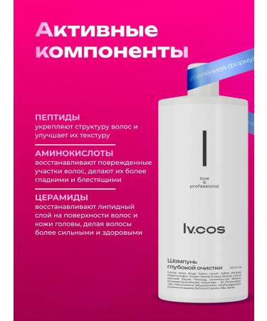 Deep cleaning shampoo Professional 1000 ml - Buy Online on GoSupps.com