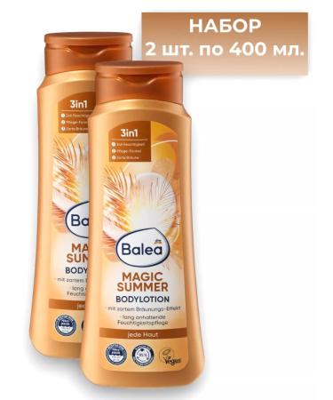 Balea Body lotion with the tan effect moisturizing 400 ml. -2pcs