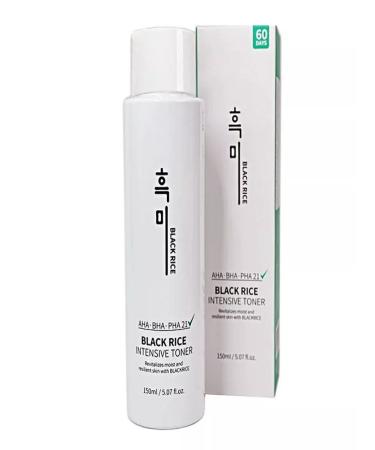 Black Rice Acid Cleansing Facial Toner AHA-BHA-PHA - Buy Online on GoSupps.com