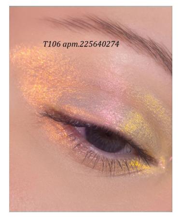 Nuage Shining shadows for the eyelids of sparkla pink sunset - Buy Online on GoSupps.com