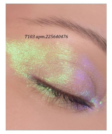 Nuage Shiny shadows of the eye of the eye t103 Mint -lifting - Buy Online on GoSupps.com