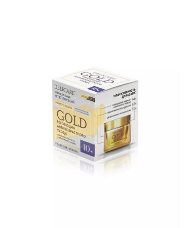 DELICARE Facial cream Gold Strengthening 40+ 50 ml - Buy Online on GoSupps.com