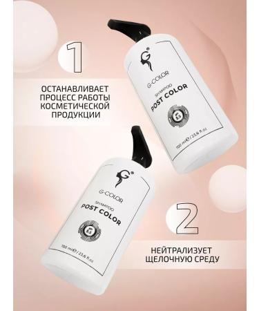 Gera Professional Post-Color shampoo to complete staining - Buy Online on GoSupps.com