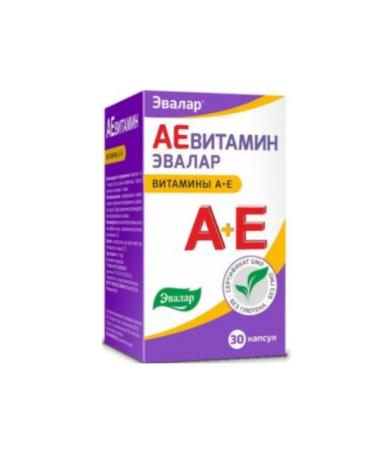 Evalar Aevitamin 30 caps 0.3 g - 1 un