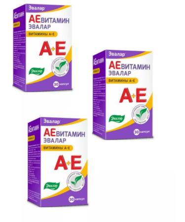 Evalar Aevitamin 30 caps 0.3 g - 3 l