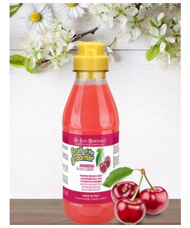 Black Cherry shampoo for short wool 500 ml