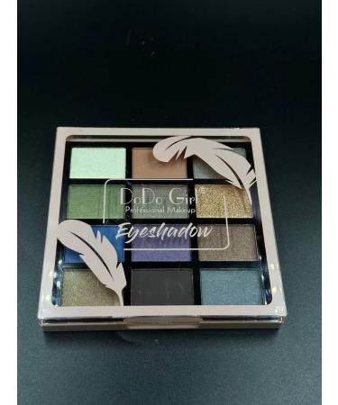 Eyeshadow palette Dodo Girl 12 colors - Buy Online on GoSupps.com