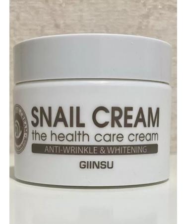 Korean cosmetics face cream Facial cream anti-aging Snail Anti-Wrinkle Cream 50ml - Buy Online on GoSupps.com