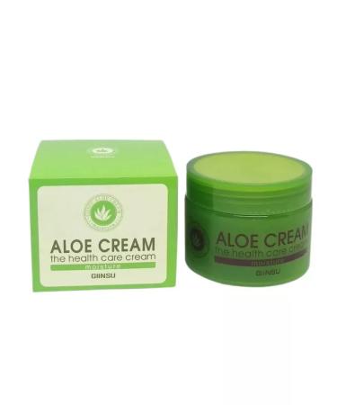 Korean cosmetics face cream Moisturizing face cream Aloe Cream 50ml - Buy Online on GoSupps.com