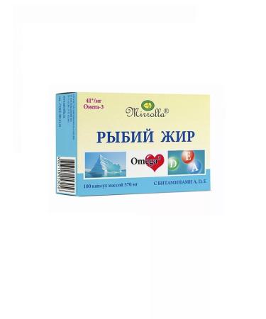 MIRROLLA Fish oil with vitamins A D E caps. N100